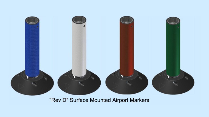 Runway Taxiway Retroreflective Markers FAA L-853 - Flight Light Inc.