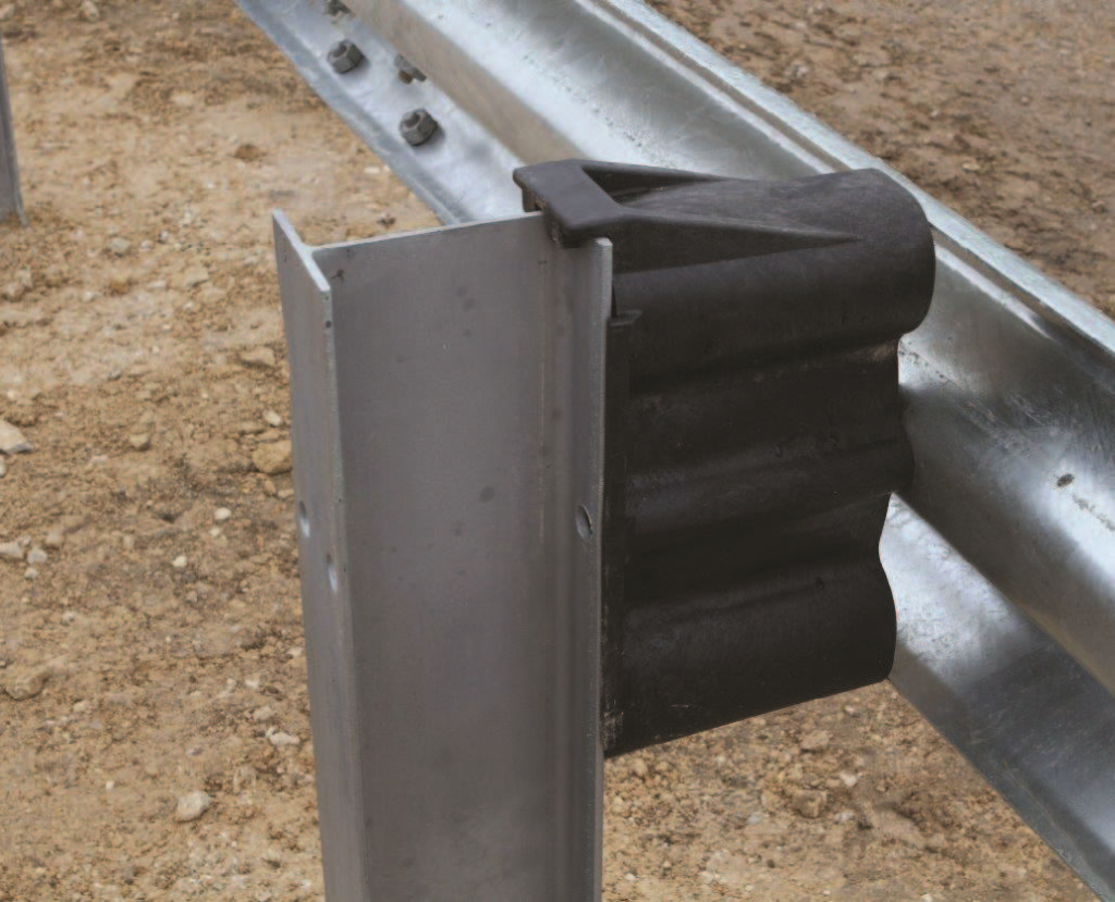 King MASH Composite Block for 8" Guardrail Applications Valtir