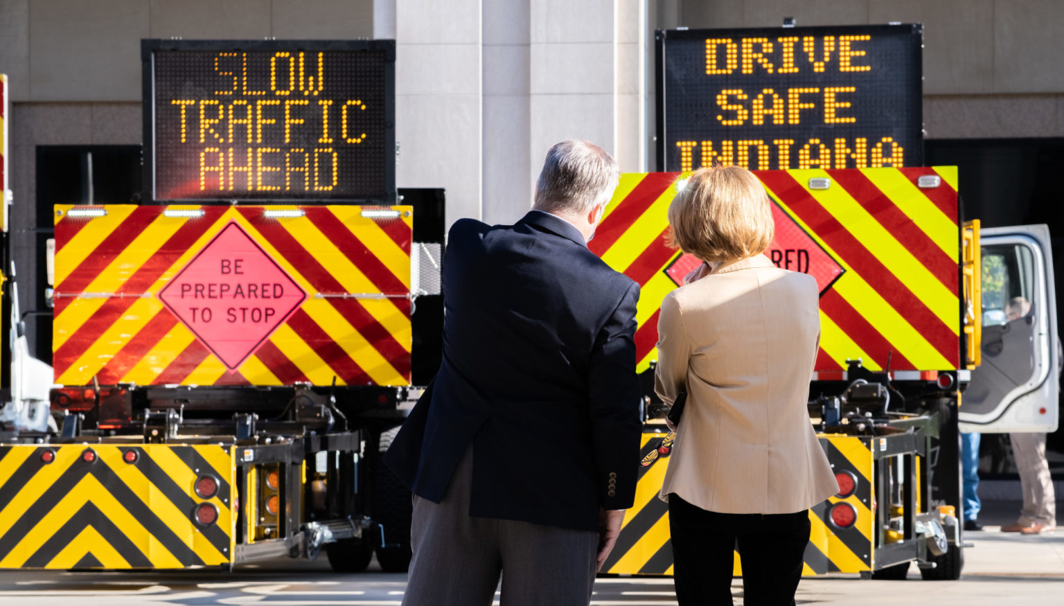 INDOT Deploys SS180®M Equipped BackOfQueue Warning Trucks in Efforts
