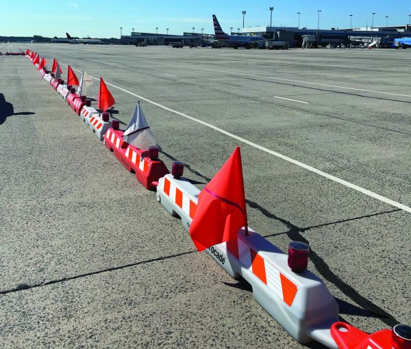 Aerocade® Airport Barricade - Ideal for Airport Taxiways & Runway